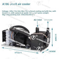 QD52A Small Air-cooled Unit 220VR134a Refrigeration Integrated Unit Can Be Turned on For Refrigeration and Temperature Control