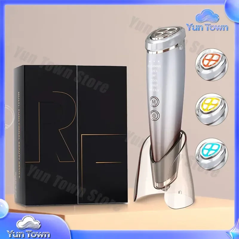 LED Facial Light Therapy Device for Home Use for Face Lifting Massager Skin Rejuvenation Anti Aging Red Blue Light Therapy