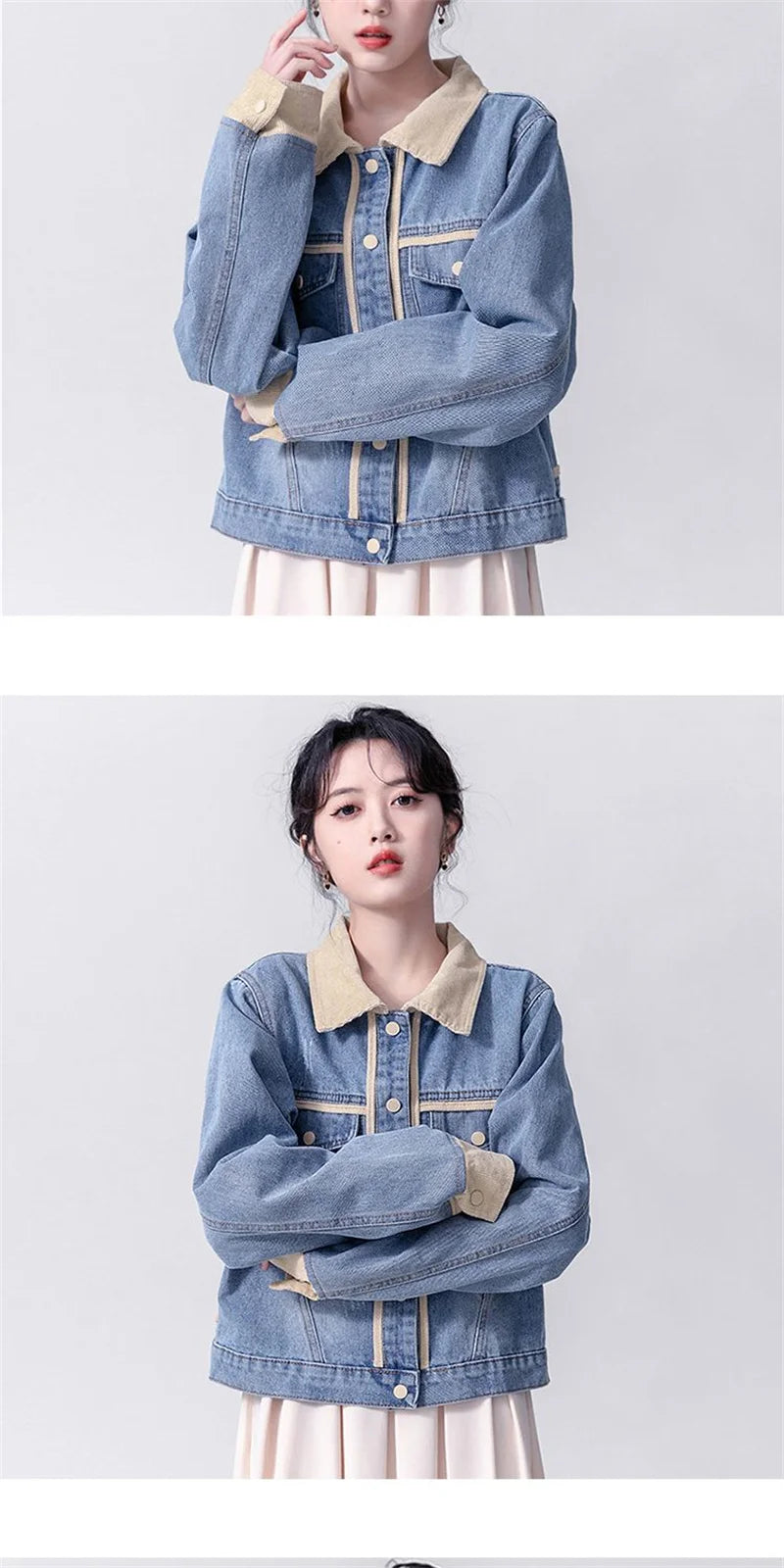 Denim Jacket For Women in Spring and Autumn 2024 New Embroidered Chinese Style Fashion Versatile Denim Clothing High-end women's
