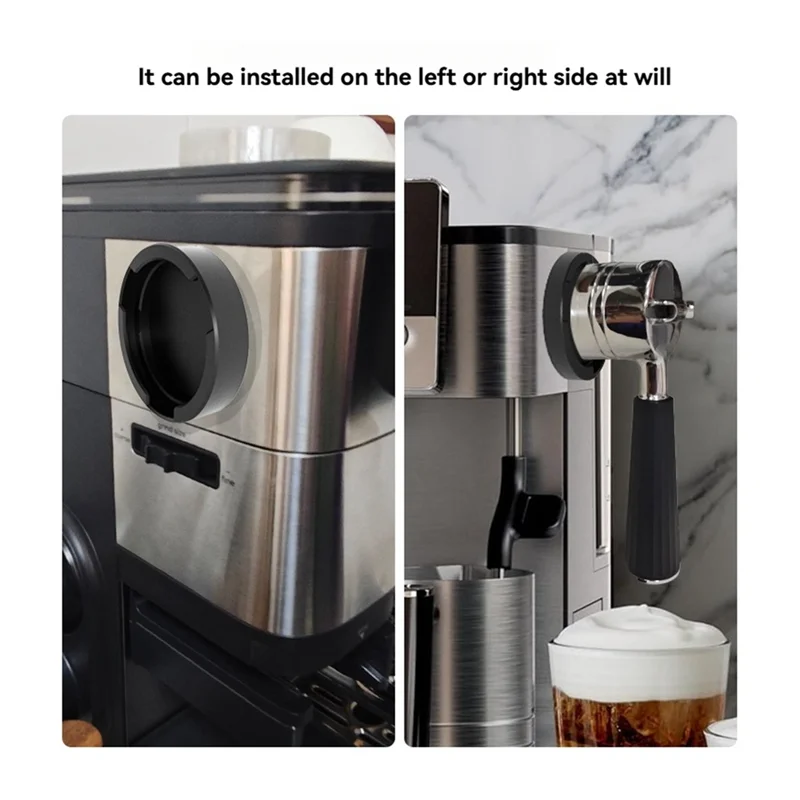 A50Q-Coffee Handle Storage Rack For NINJA ES601 ES655 ES701 Coffee Machine- Wall Mounted Storage Holder No-Punch Design