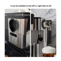 A50Q-Coffee Handle Storage Rack For NINJA ES601 ES655 ES701 Coffee Machine- Wall Mounted Storage Holder No-Punch Design