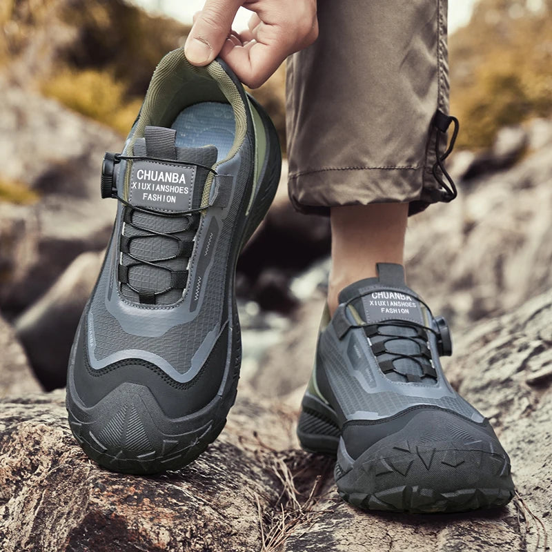 Men's Outdoor Casual Running Shoes, Versatile Comfortable Casual Shoes for Men