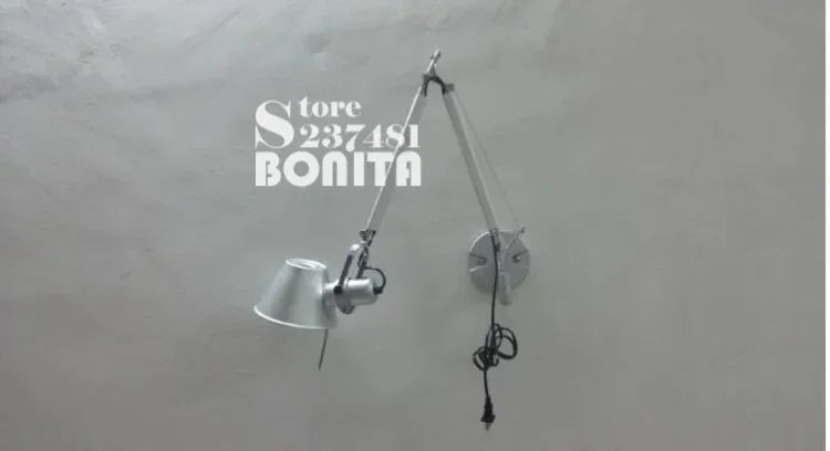 Modern Simple Modern Foldable Wall Lights Long Swing Arm Adjustable Aluminum Sconces Lamps Telescopic Wall Lights For Bedroom