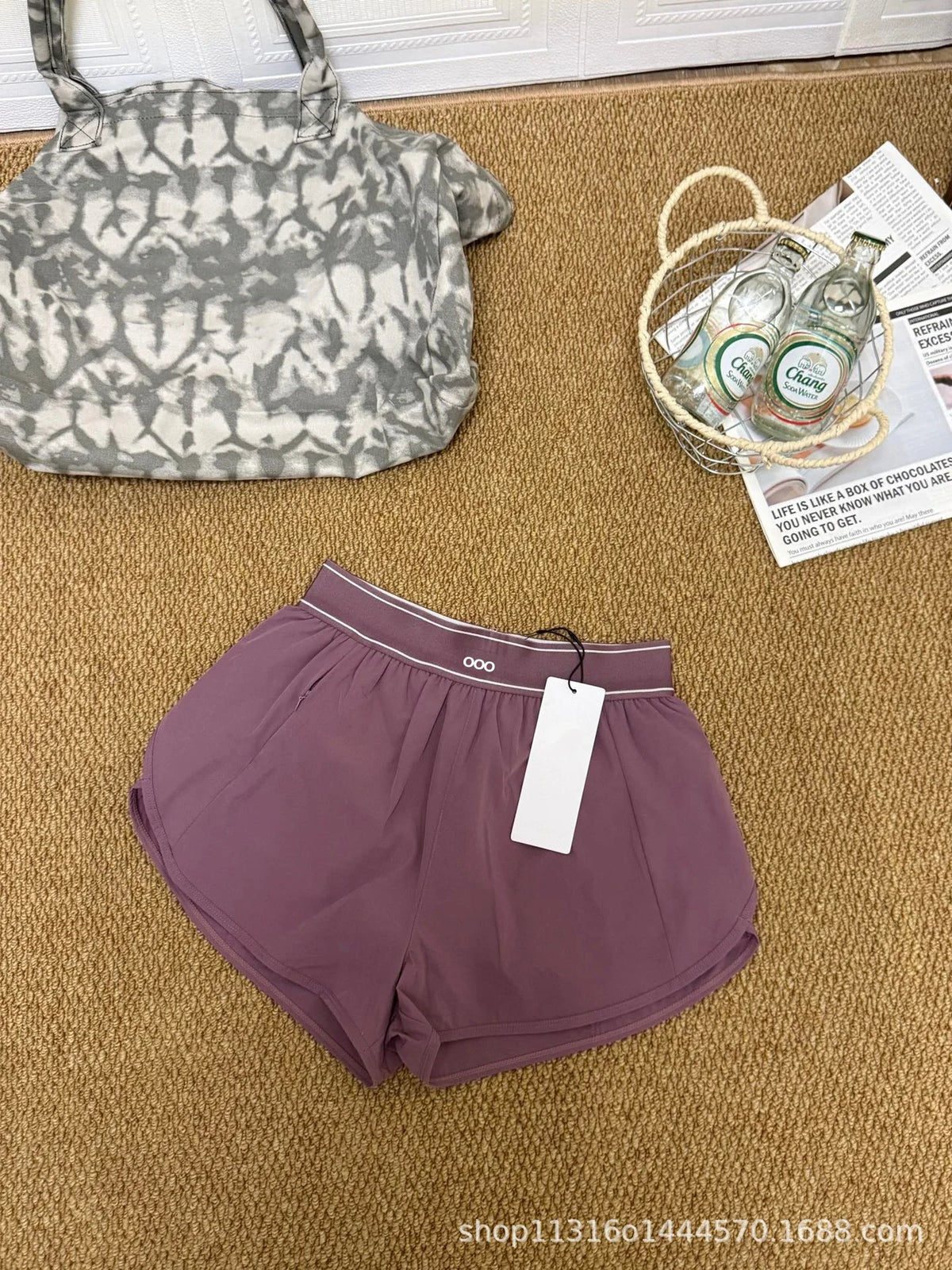 2026 Women's Yoga High Waist Speed Drying Shorts with Lining for Comfortable Fitness and Breathability
