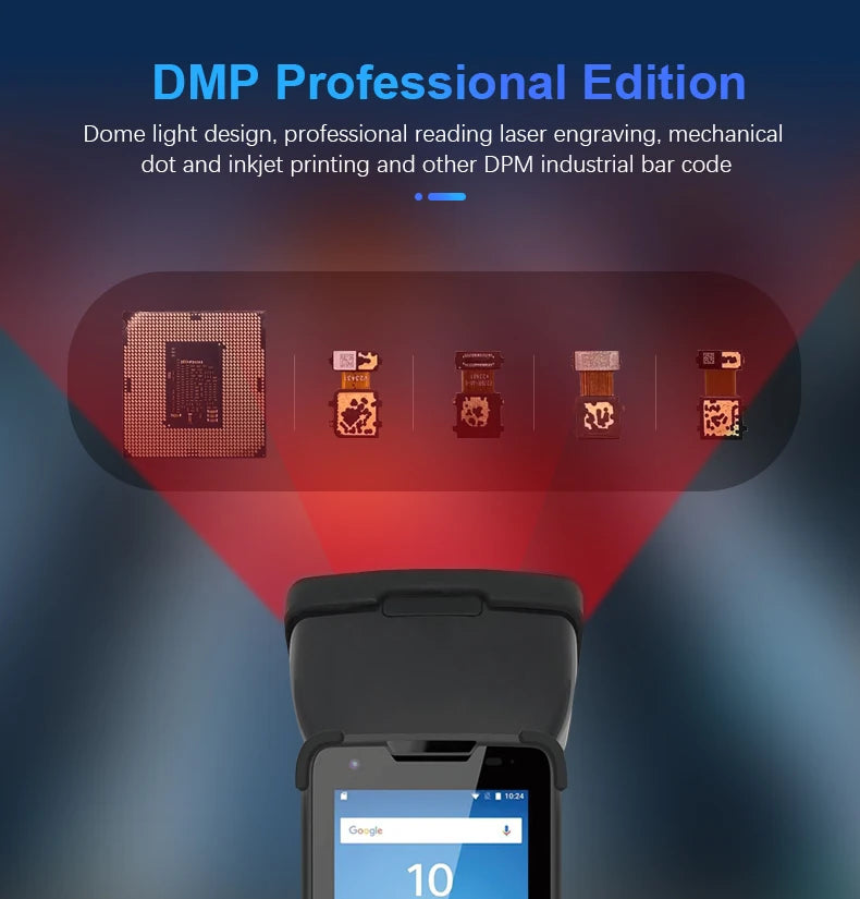 Industrial Level Rugged PDA Barcode Scanner for Data Collection Android Mobile Handheld with Stock Availability