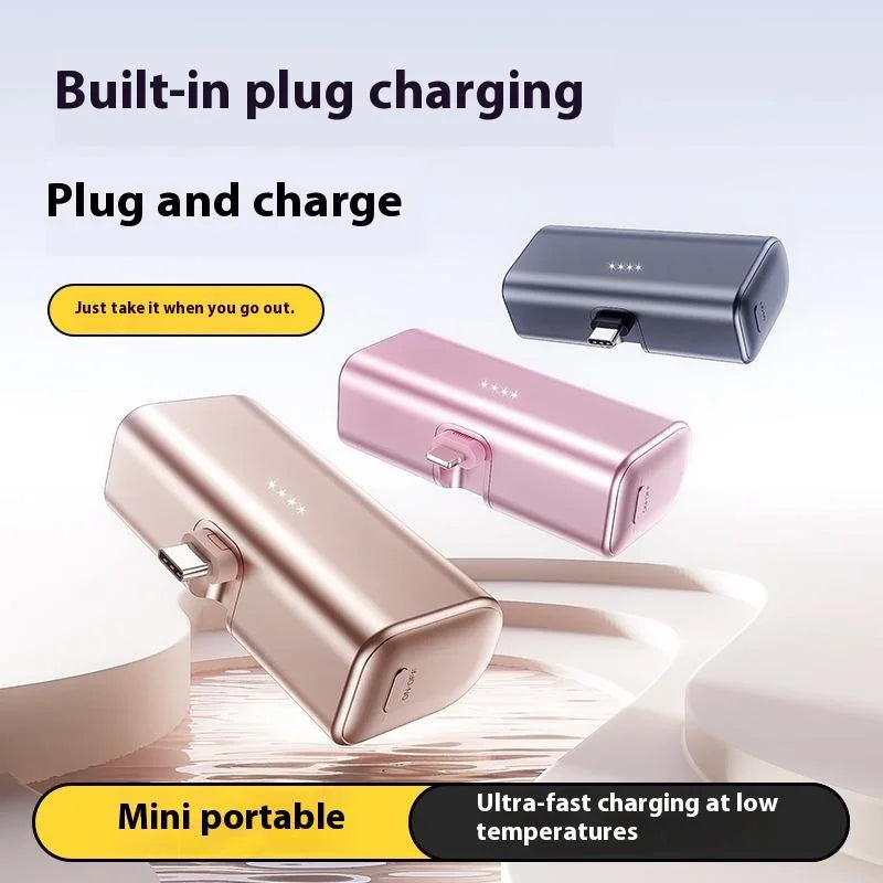 Lenovo 22.5W 500000mAh Fast Charging Mini Portable Charger USB-C Power Bank Suitable For IPhone 16/15 Series And Android Devices