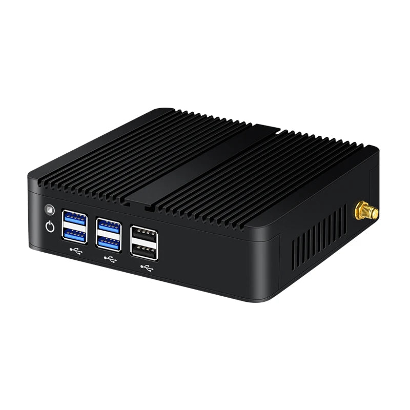 Intel Core I7-4500U I5-5200U I5-4200U Mini PC with 4xUSB3.0 4xUSB2.0 1xHDMI 1xVGA Support Pfsense Linux Computer Win10 Ready