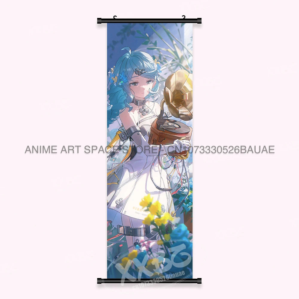 Game Home Decoration Scrolls Pictures Anime Wall Art Canvas Hanging Painting Bedside Background Posters For Zenless Zone Zero