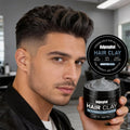 Adglamful Matte Styling Clay 120g Strong Hold Texturizing Non Greasy Low Shine Hair Mud for Modern Men Look