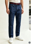 Men's Denim Pants Man Business Jeans for Man Straight Man Jeans Blue Black Jeans for Man Large Size Jeans for Man Male