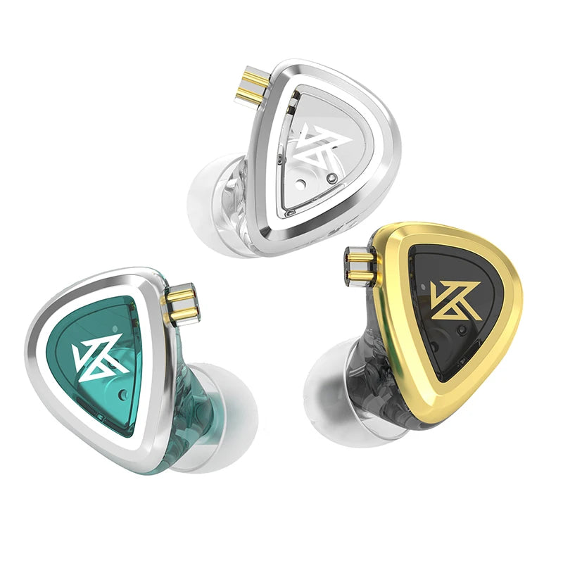 KZ EDA Bass/Balanced/Hi-Res Earbuds In Ear Earphones 3 Pairs HIFI Headset Monitor Sport Noise Cancelling IEM KZ EDX PRO EDC EDS