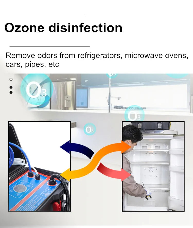 110V/220V 3500W/1700W High Temperature And High Pressure Steam Cleaner Air Conditioning Kitchen Lampblack Machine Commercial
