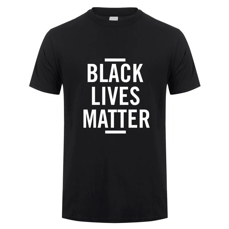 Black Lives Matter T Shirt Short Sleeve Cotton BLM T-shirt Black Life Matter Tshirt Men Unisex 14 STYLES Clothing XS-5XL