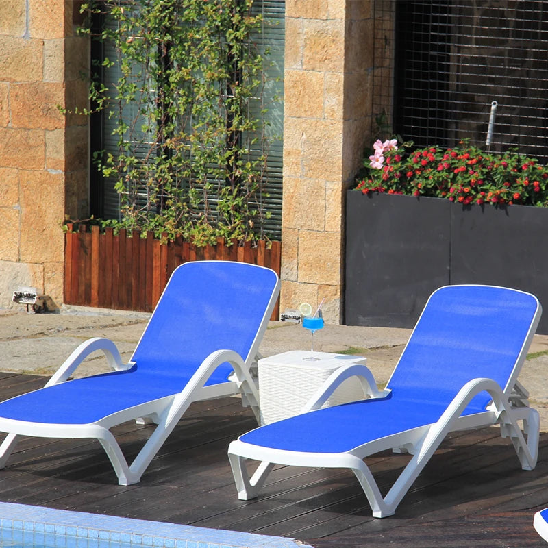 Pool Outdoor Day Bed Outdoor Sunbed Hotel Garden Furniture Beach Sun Lounger D842