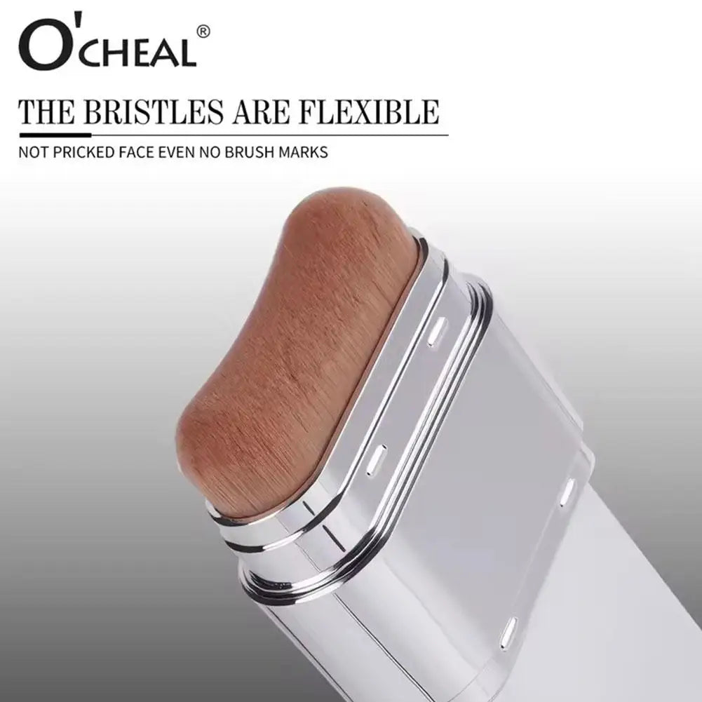 Contouring Double-Ended Foundation Stick 20g Waterproof Sweatproof Dual-End Base Contour Mousse Texture Oil-Control Natural Matt