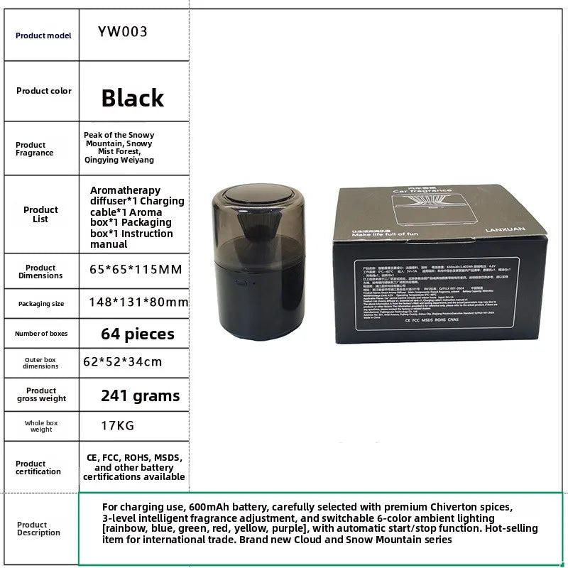 Car Aromatherapy Car Perfume2025New Long-Lasting Fragrance High-End Scent Ornaments For Men And Women Are Available