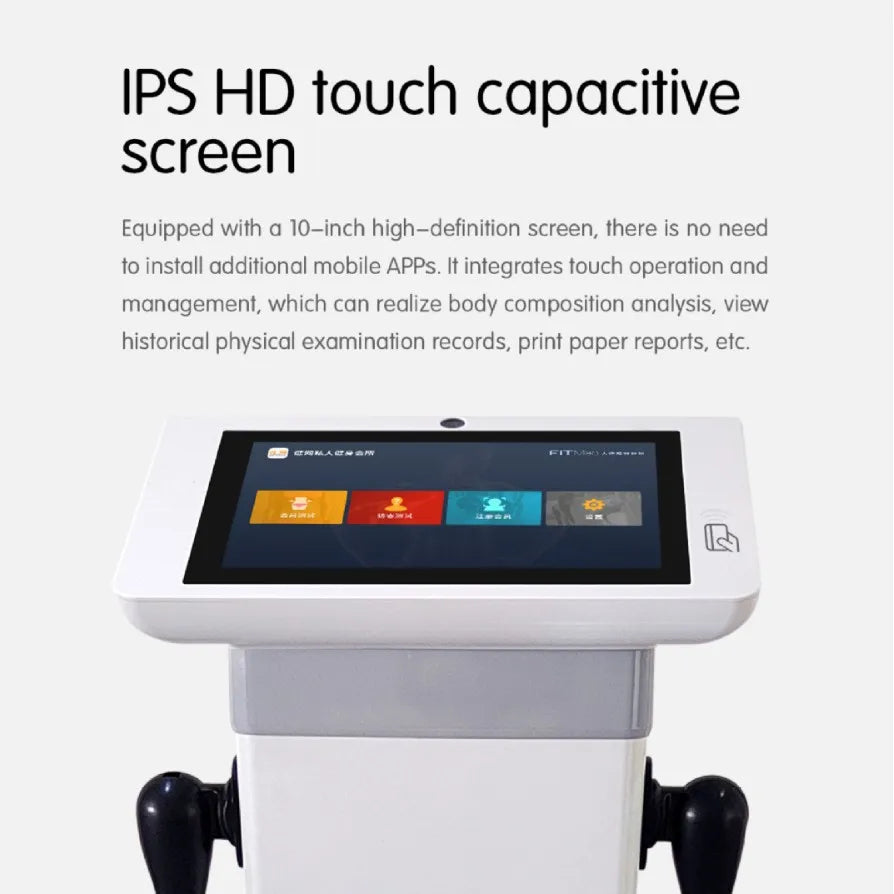 2025 Newest Body Fat and Muscle Analyzer With Bioimpedance Machine With Printer Bioelectrical Impedance Analysis