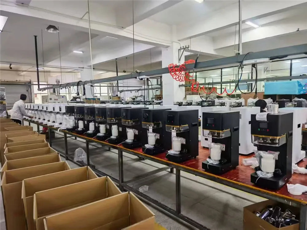 Automatic Juice Cup Drinks Sealing Machine Can Sealing Machine Jar Sealing Machine Non Rotary Plastic Tin Jar Beer Cans Seamer