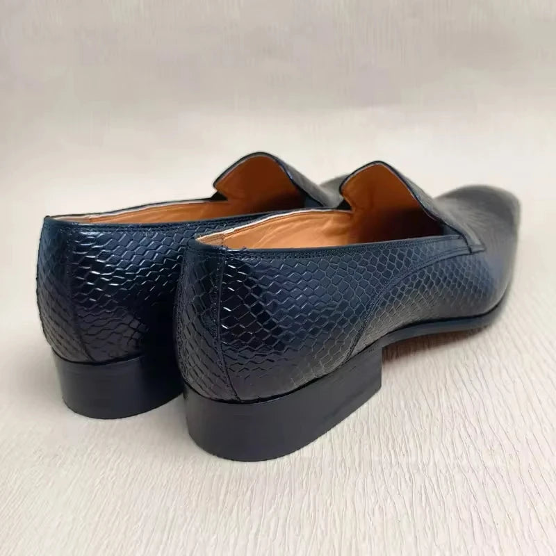 Classic Loafers Men Shoes Genuine Cowhide Leather Casual Office Shoe Original Design Spring Autumn Luxury Footwear Good Quality