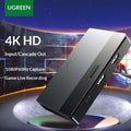 UGREEN CM630 15390 4K 60Hz HDMI Video Capture Card 1080P 60fps USB C Recording Loop Out with Mic Headset