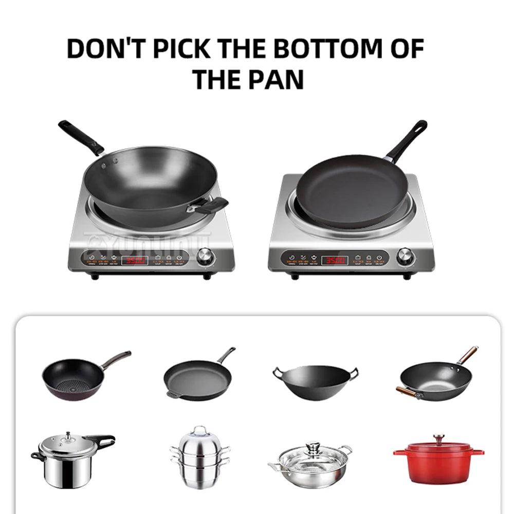 Electrodomesticos Para La Cocina y hogarHigh-power Induction Cooker Kitchen Cooktop