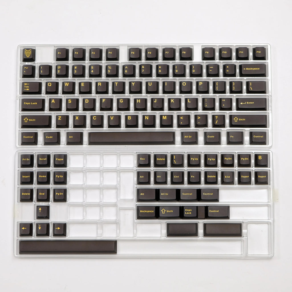 114 Keys Emerald Green Semi Transparent Keycaps Double Shot ABS Keycaps Cherry Profile for Gateron MX Switches Gamer Keyboard