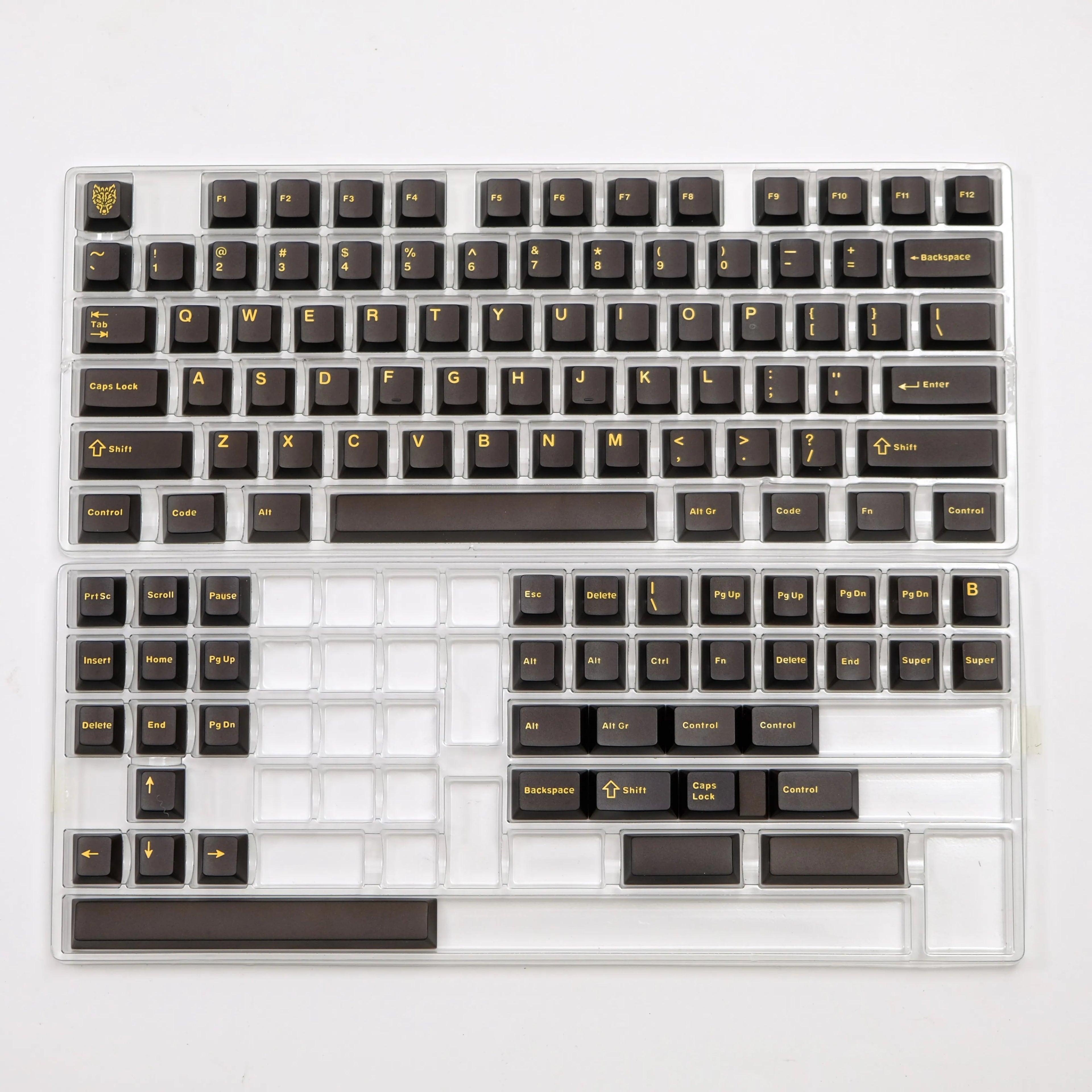 114 Keys Emerald Green Semi Transparent Keycaps Double Shot ABS Keycaps Cherry Profile for Gateron MX Switches Gamer Keyboard