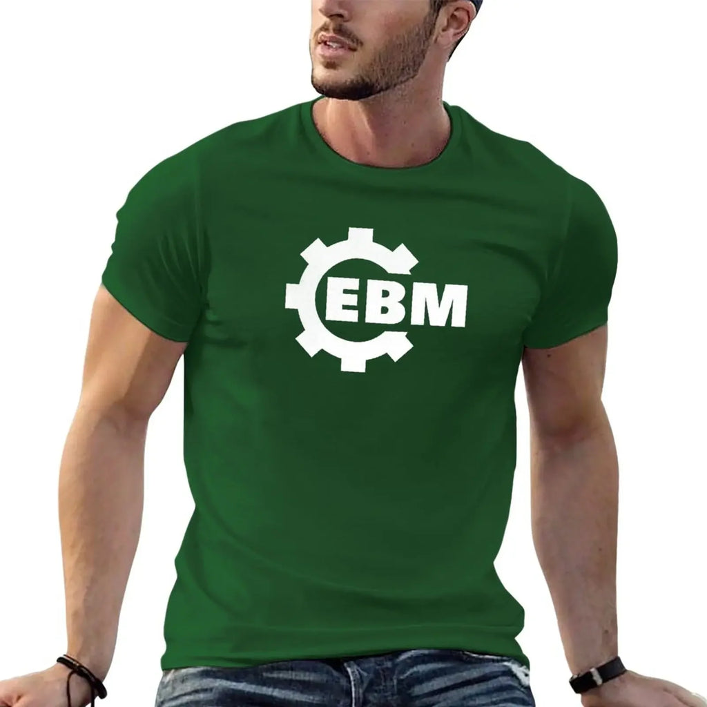New EBM Techno Dark T-Shirt oversized t shirts graphic t shirts funny t shirts for men