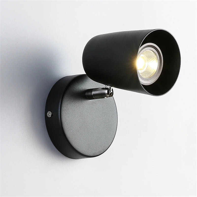 Room Decoration Led Wall Lights Indoor Bedroom Lamp Picture Light Reading Modern Minimalist Creative Hotel Retro Wall Light