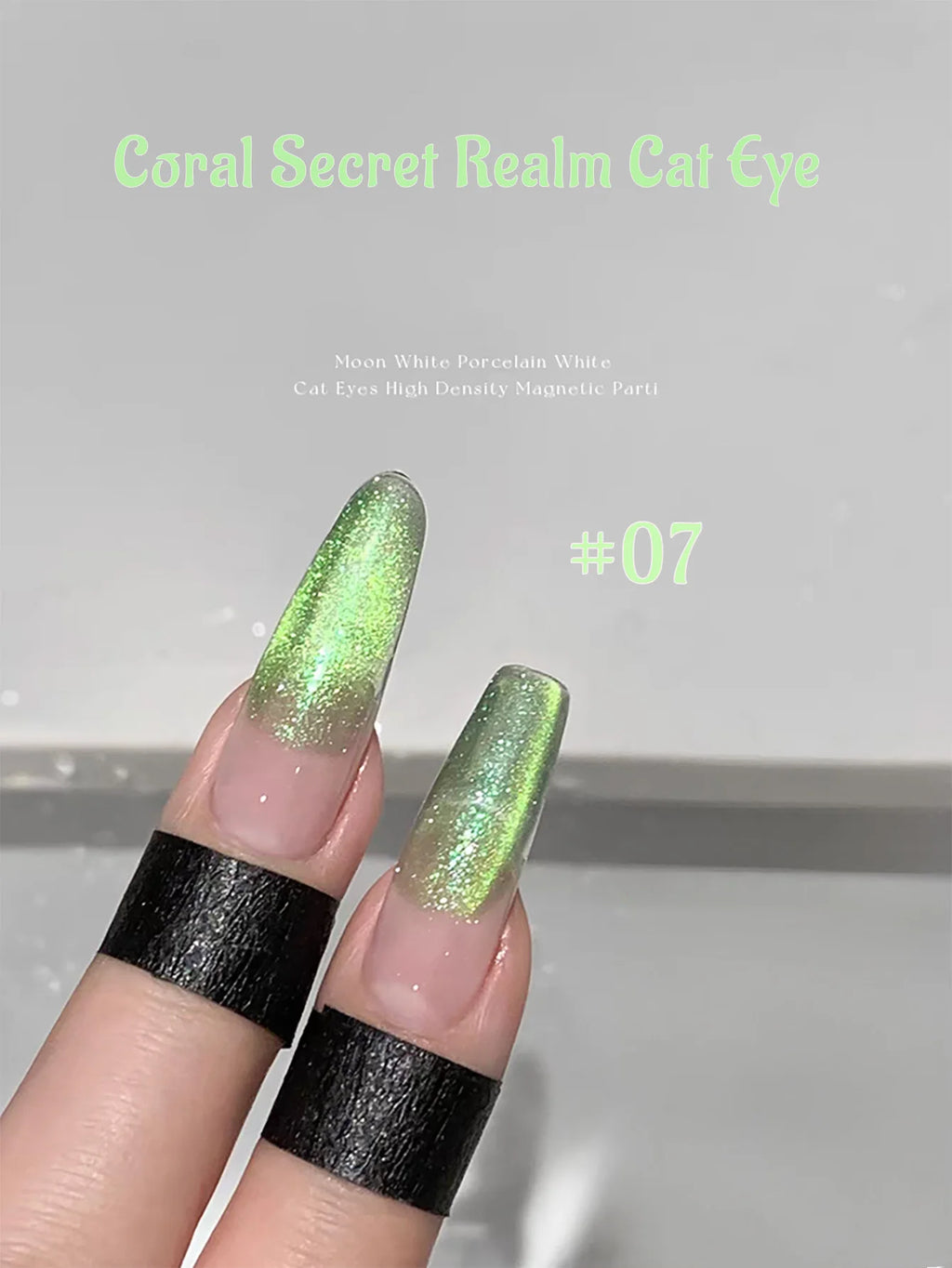 1-12pcs ZH Spring/Summer Ice Transparent Sweet Wine Glass Beads Cat Eye Nail Polish Gel New Flashy Popular Pink Nail Supplies