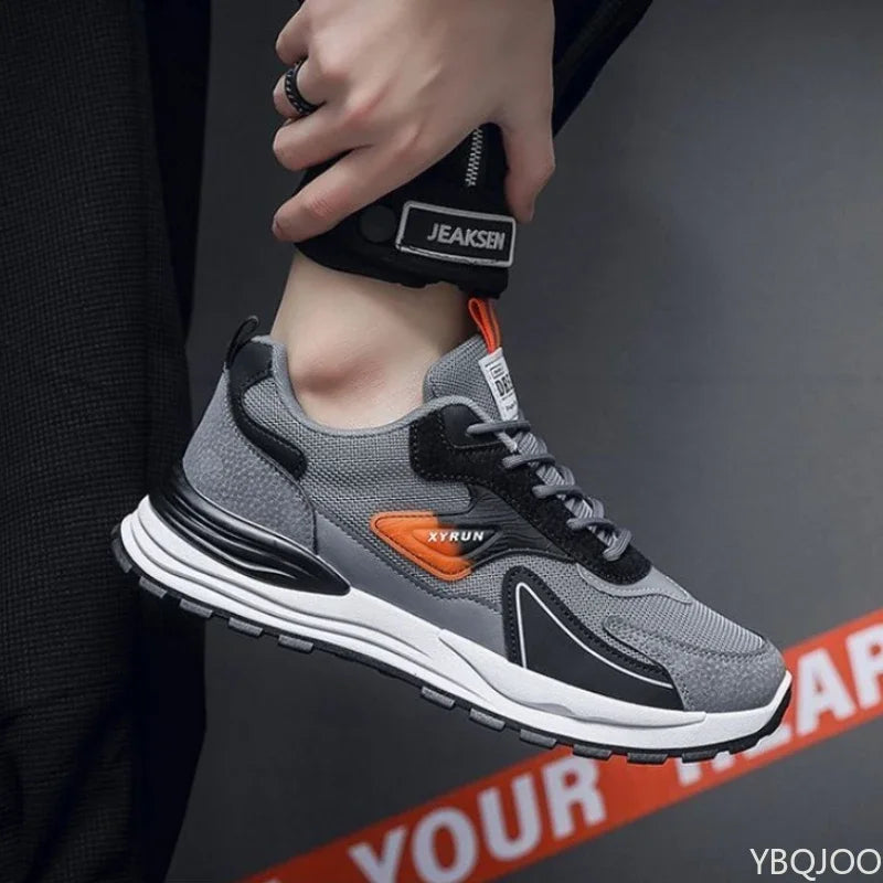 2025 Large Size Autumn Fashion New Item Breathable Casual Comfortable Men's Shoes Versatile Lightweight Flat Sports Men's Shoes