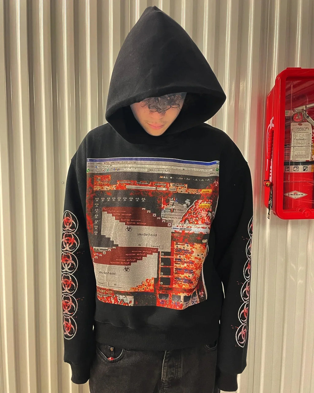 Harajuku Y2k Casual 3DS Hoodies Women Grunge Streetwear Sweatshirt Tops Goth Oversized Hoodie Clothes Tracksuit Men Clothing