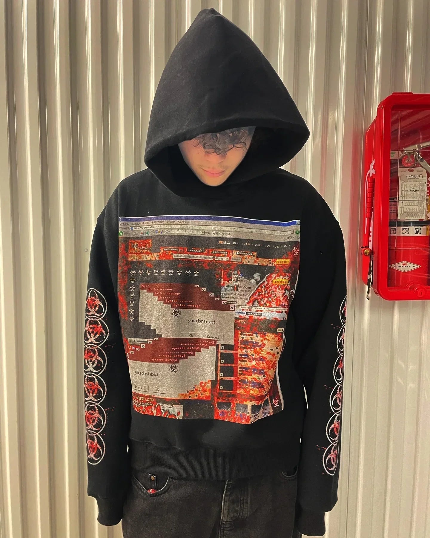 Harajuku Y2k Casual 3DS Hoodies Women Grunge Streetwear Sweatshirt Tops Goth Oversized Hoodie Clothes Tracksuit Men Clothing