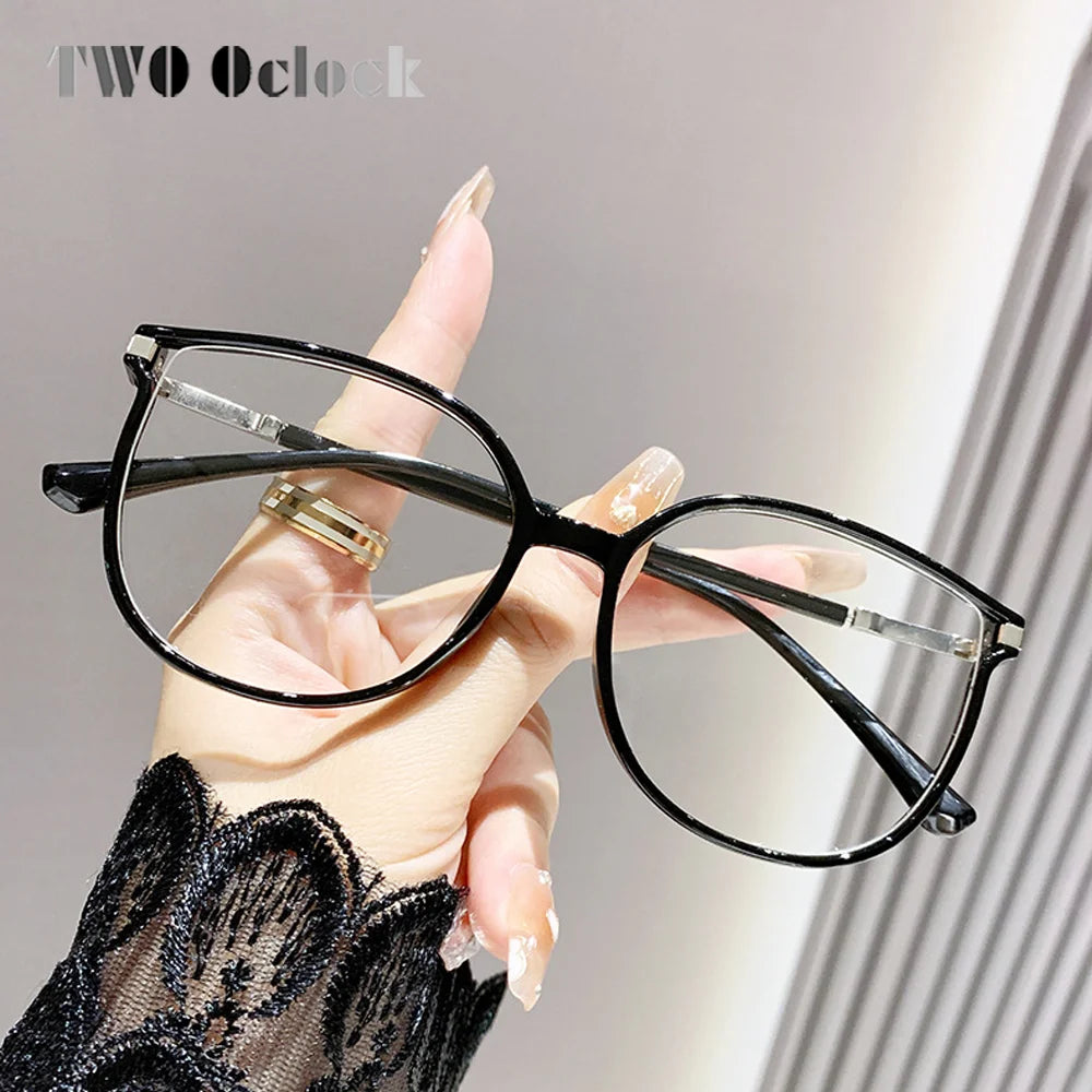 Fashion Women's Grade Glasses Trendy Luxury Reading Glasses Lady Presbyopic Graduated Lenses Transparent Glasses Eyepieces 2025