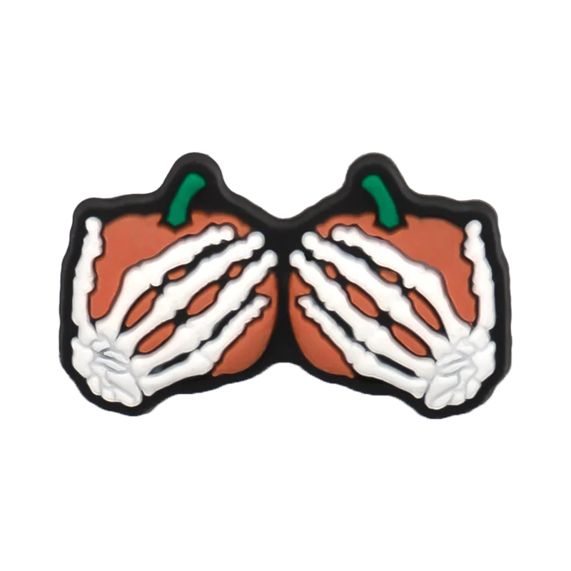 1/30pcs Halloween Shoe Charms Ghost Witch Shoe Decorations Pins for Kids Men Women Party Accessories Buckles Treat or Trick Gift