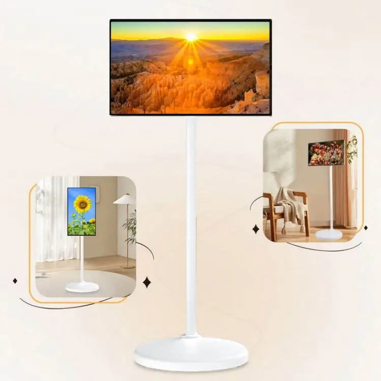 Indoor Interactive Android 12-Standard TV Portable Smart Display LCD Touchscreen
