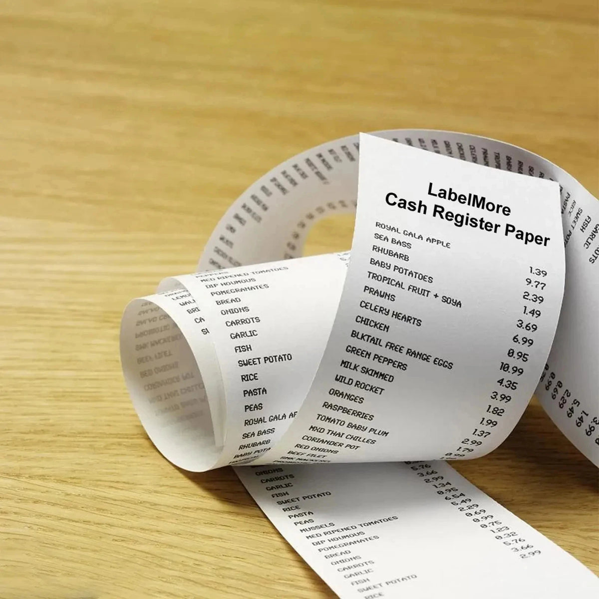 80mm Thermal Receipt Paper 3/6/10Rolls White Paper For 80mm Mini Portable Thermal Receipt Bill Printer For Business Printing