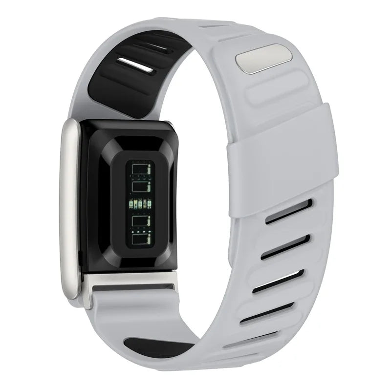 Whoop Silicone Band 5.0Whoop Two Color Wristband for Whoop 5.0 Heart Rate Monitor Waterproof Sports Fitness Waterproof Wristband