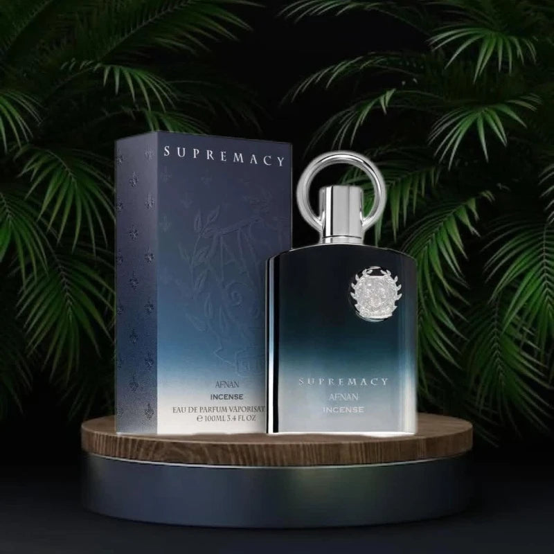 AFNAN Supremacy Incense Perfume 100ml Eau De Parfum Long Lasting Luxury Fragrance Spray Warm Deep Smoky Rich Intense Elegant