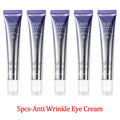 Improve Wrinkle Dark Circle Eye Cream Roller Massager Firming Moisturizing Eye Bags Hyaluronic Acid Eye Skin Care Products