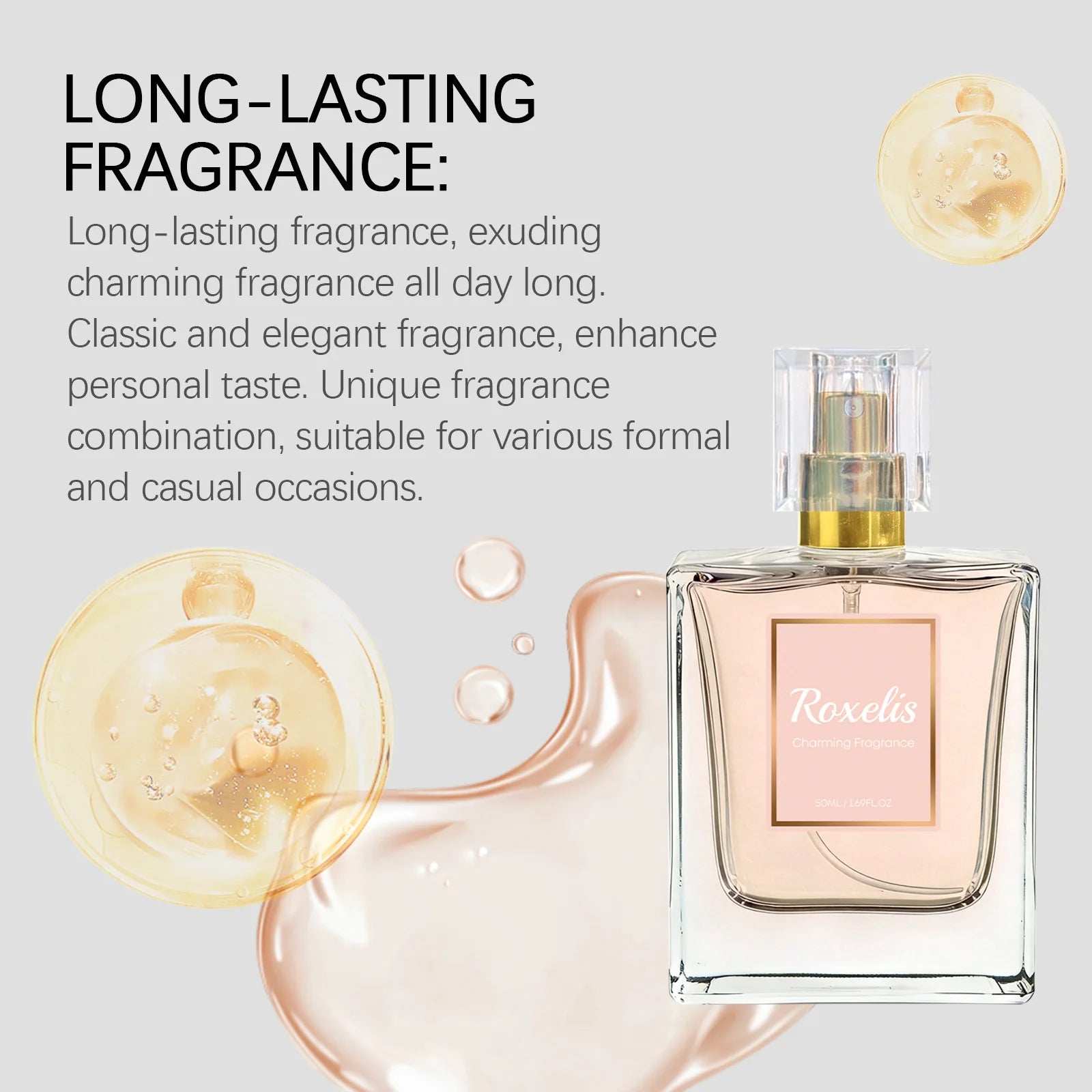 Rose Vanilla Aroma Spray Lasting Mature Rich Fragrance Women Pheromone Releases Date Daily Attract Men Body Hair Perfume Mist