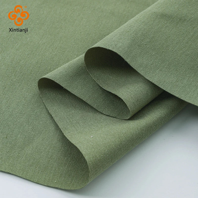 150x50cm Cotton Denim Fabric Solid Color Thick Twill Jeans Material Sewing Pants Windbreaker Jacket Sofa Handmade Cloth Fabric