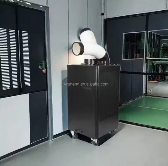 Wholesale Custom Dual Hose Unattended Low Energy Portable Industrial Air Conditioner R410A Compressor 300m/h Airflow 48dB Floor