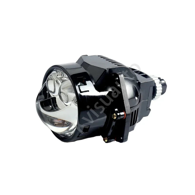 CQL KVISUAUTO 3 inch R12 47w 55w double matrix bi led projector lamp lens