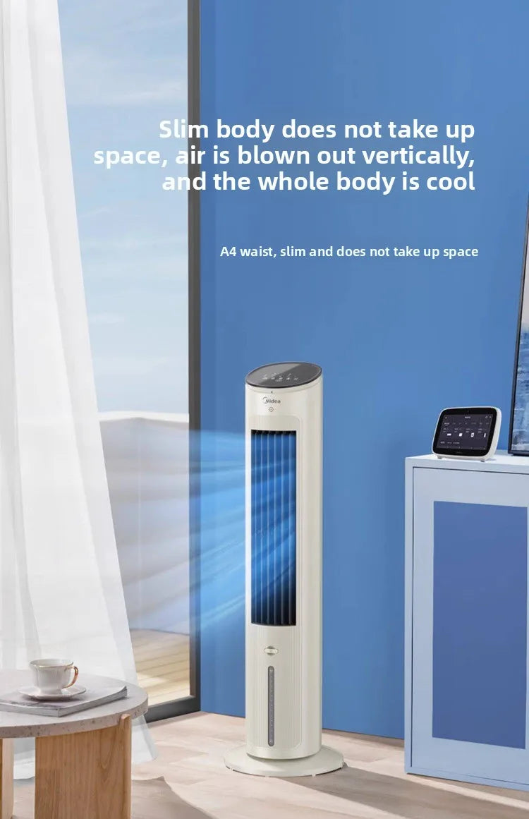 220V Midea Cooling Fan Portable Air Conditioner New Water Cooling System for Home Bedroom Office LYH
