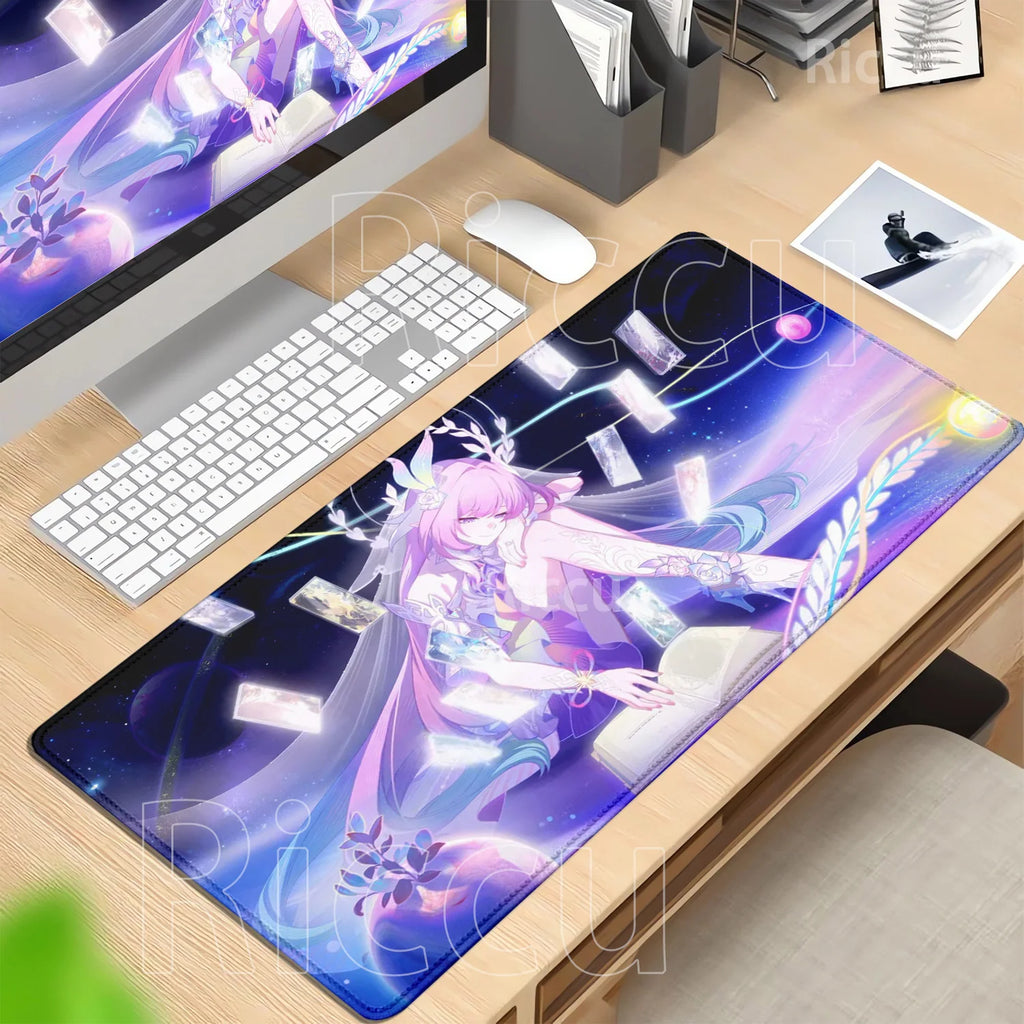 Mouse Pad Honkai Star Rail Cyrene HD printing Pretty Gaming Lock Edge Large Rubber Anime kawaii Mousepad Laptop offices Desk Mat