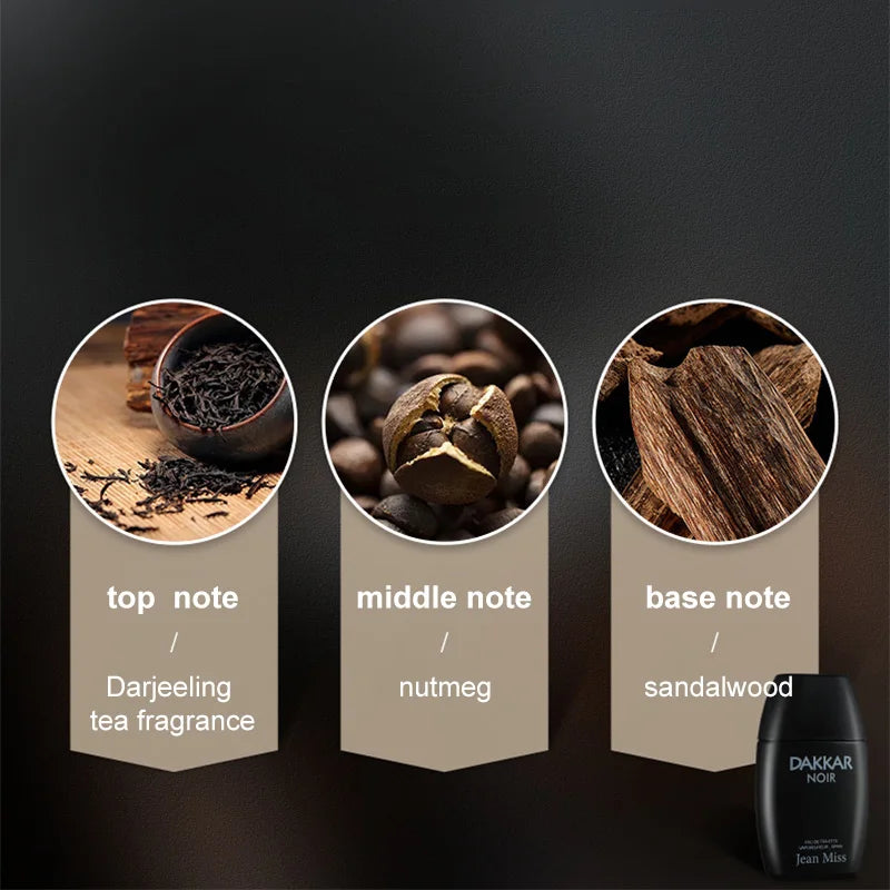 Men Perfume Black Dhaka Arabian Brand New Long-lasting Fragrance Adventure Fougere Fragrance Mixed Wood Cologne Pheromone Spray