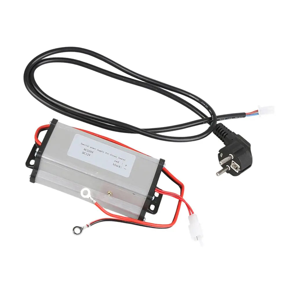 220V/230V to 12V Power Converter Adapter for Diesel Air Heater For 5KW 8KW Suitable for Off Grid Caravan RV Heating