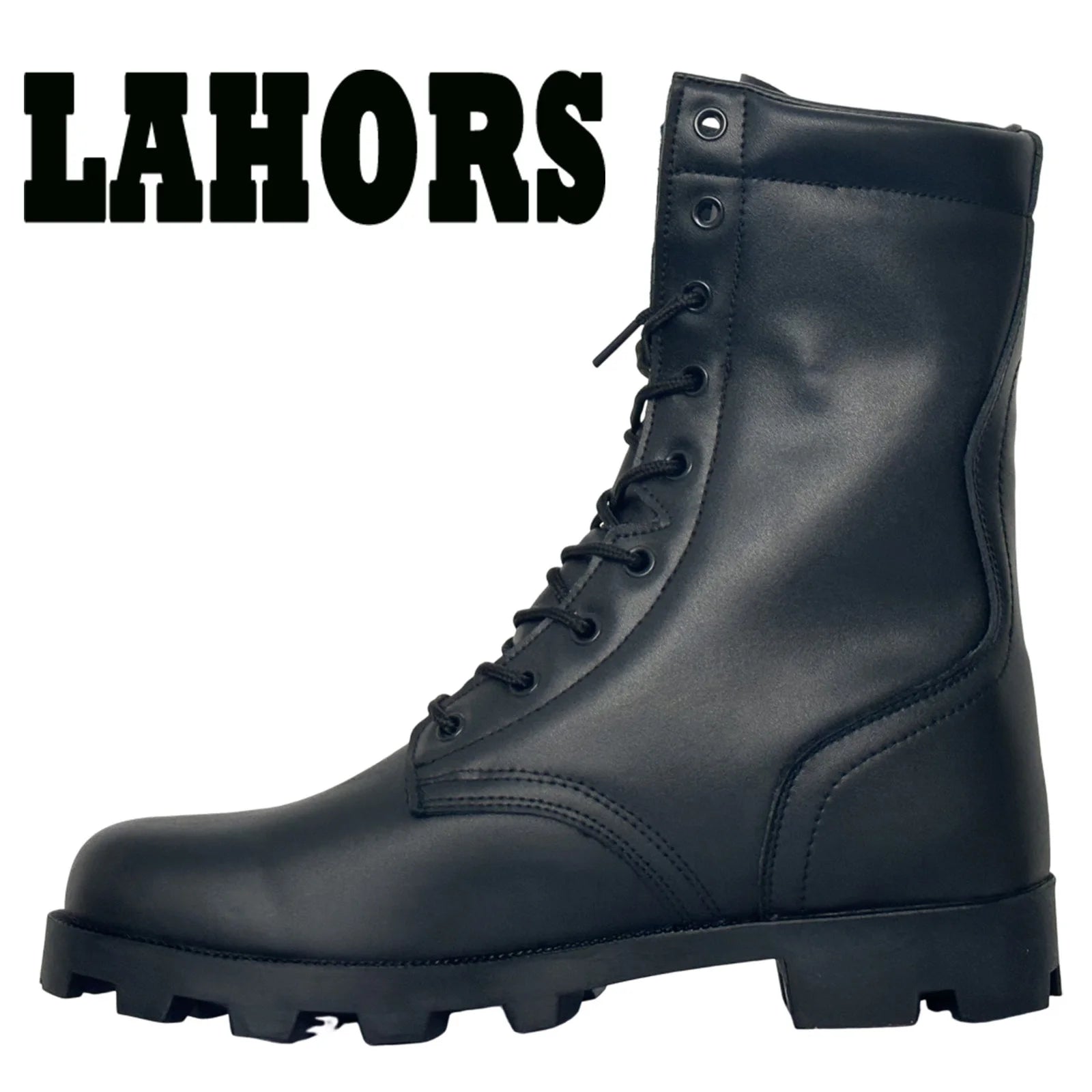 LAHORS® Original Leather Man Tactical Boots Sport Hiking Shoes Outdoor Ankle Desert Combat Boots Work Safety Shoes Botas Hombre