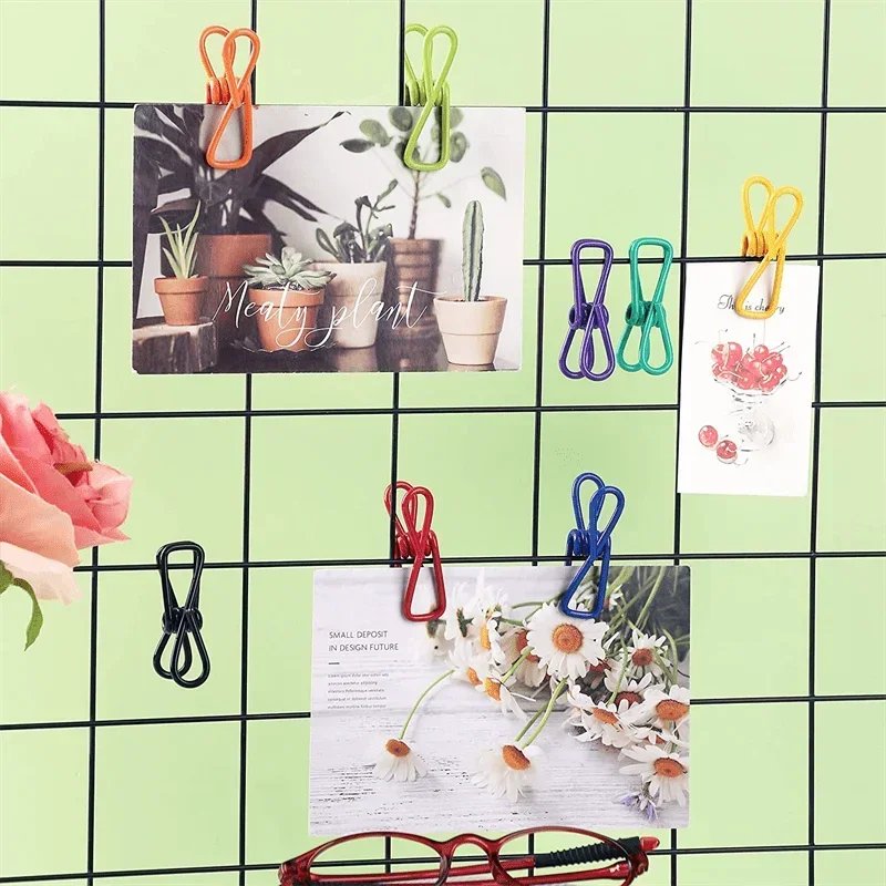 New Mini Bag Sealing Clip Kitchen Storage Food Snack Seal Sealing Bag Clips Portable Sealer Clamp Metal Tool Kitchen Accessories